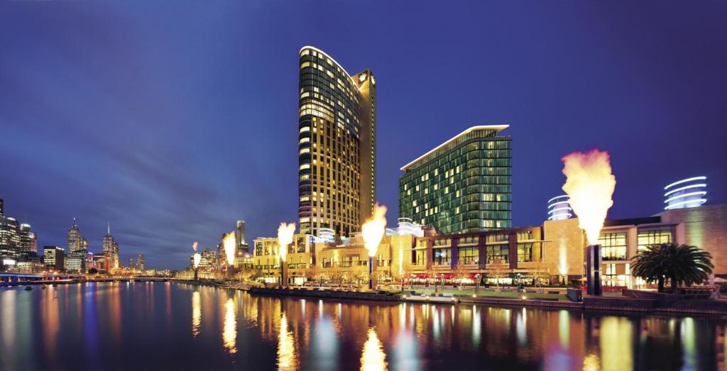 Crown Towers Melbourne illustration